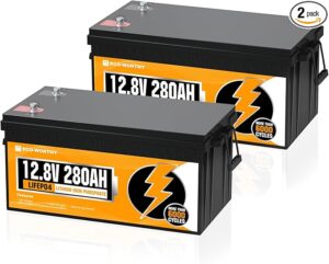 1. ECO-WORTHY 12V 280Ah LiFePO4 Lithium Battery for RV