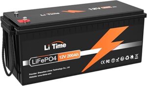 1. Litime 12V 200Ah LiFePO4 Lithium RV Battery