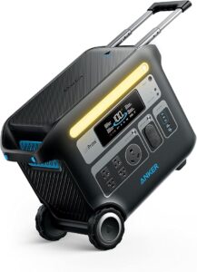 2. Anker SOLIX F2000 Portable Power Station