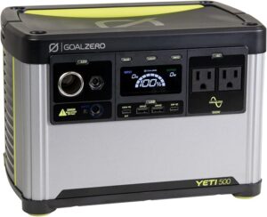 4. Goal Zero Yeti 500 Portable Power Station