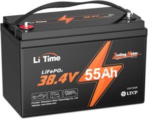 4. Litime 36V Lithium Trolling Motor Battery