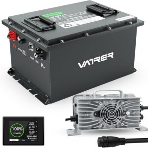 4. VATRER POWER 36V 105Ah LiFePO4 Golf Cart Battery