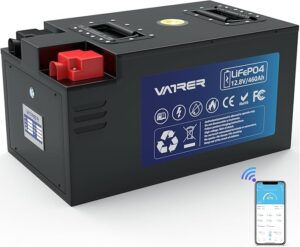 5. VATRER POWER 12.8V 460Ah LiFePO4 RV Battery