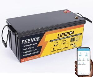 7. FEENCE 36V Lithium Trolling Motor Battery