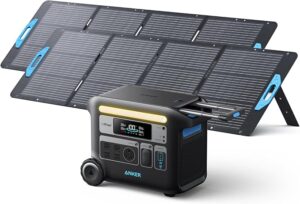 2. Anker SOLIX F2000 Solar Generator