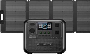 3. BLUETTI AC70 Solar Generator