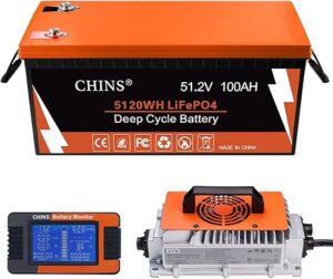 5. CHINS 48V Lithium Golf Cart Battery