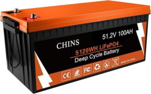 6. CHINS 48V Lithium Battery for Golf Cart