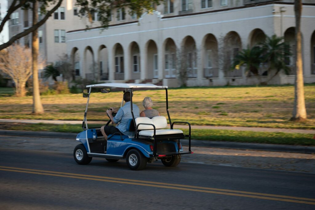 Golf Cart Range with a 65Ah Lithium Battery