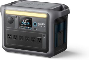 3. Anker SOLIX C1000 Portable Power Station