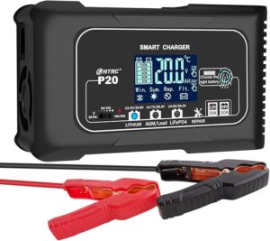 10. HTRC 20-Amp LiFePO4 Battery Charger