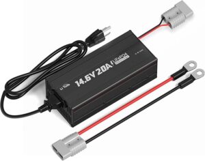 2. LiTime 12V 20A LiFePO4 Battery Charger