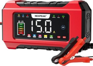8. NEXPEAK NC215 15-Amp LiFePO4 Battery Charger